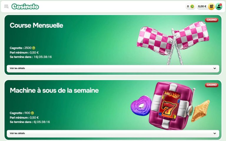 Casinolo Casino cagnottes