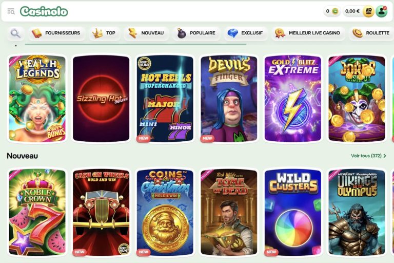 Casinolo Casino jeux